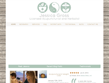 Tablet Screenshot of jessicagrosslac.com